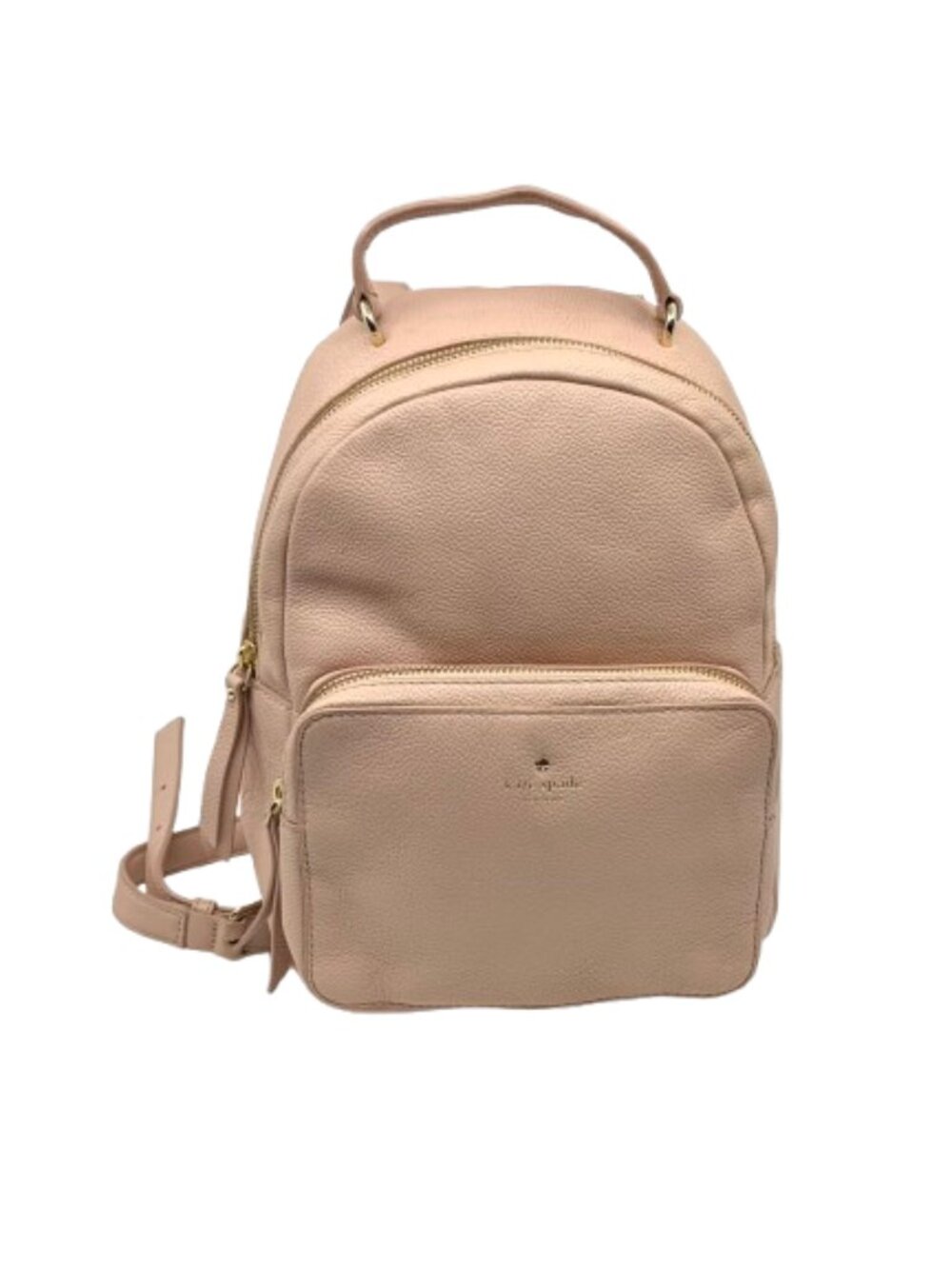 KATE SPADE~Mini Nicole Larchmont Avenue Pink Pebbled Leather Backpack Bag